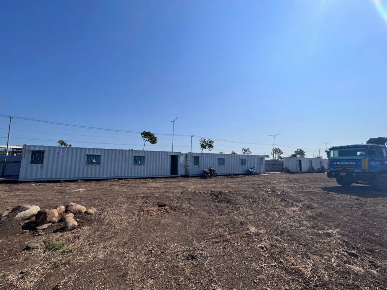 Container giao tại Đức Hoà Long An