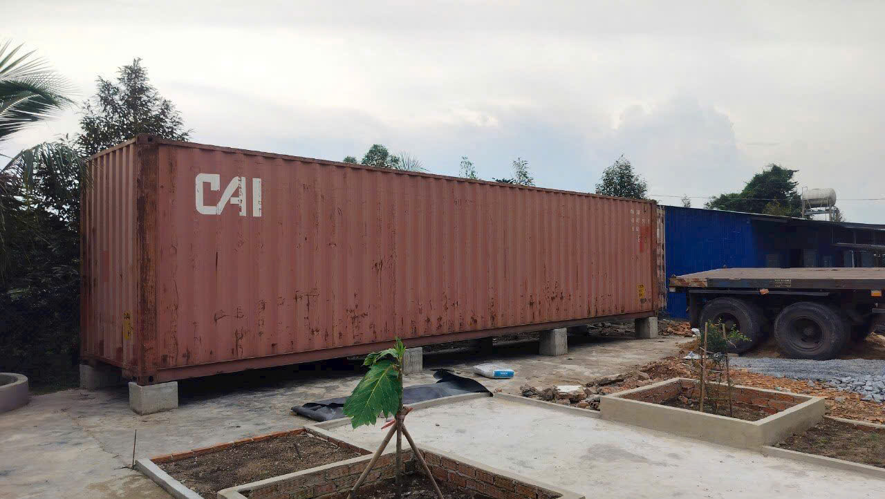 Container giao tại Cần Đước, Long An