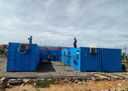 Thuê container văn phòng tại Thuận An, Bình Dương