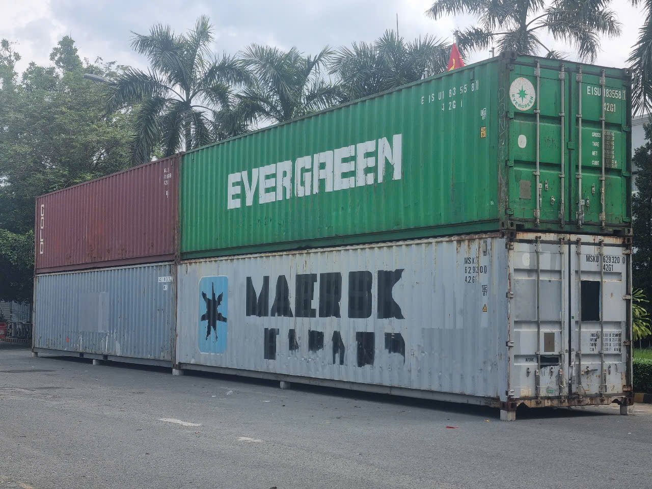 conatainer 40 feet kho Cần Giờ HCM