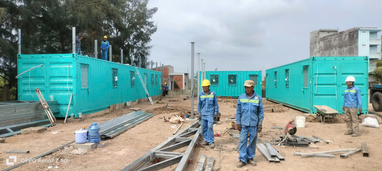 container văn phòng lắp đặt nhanh trong khu công nghiệp