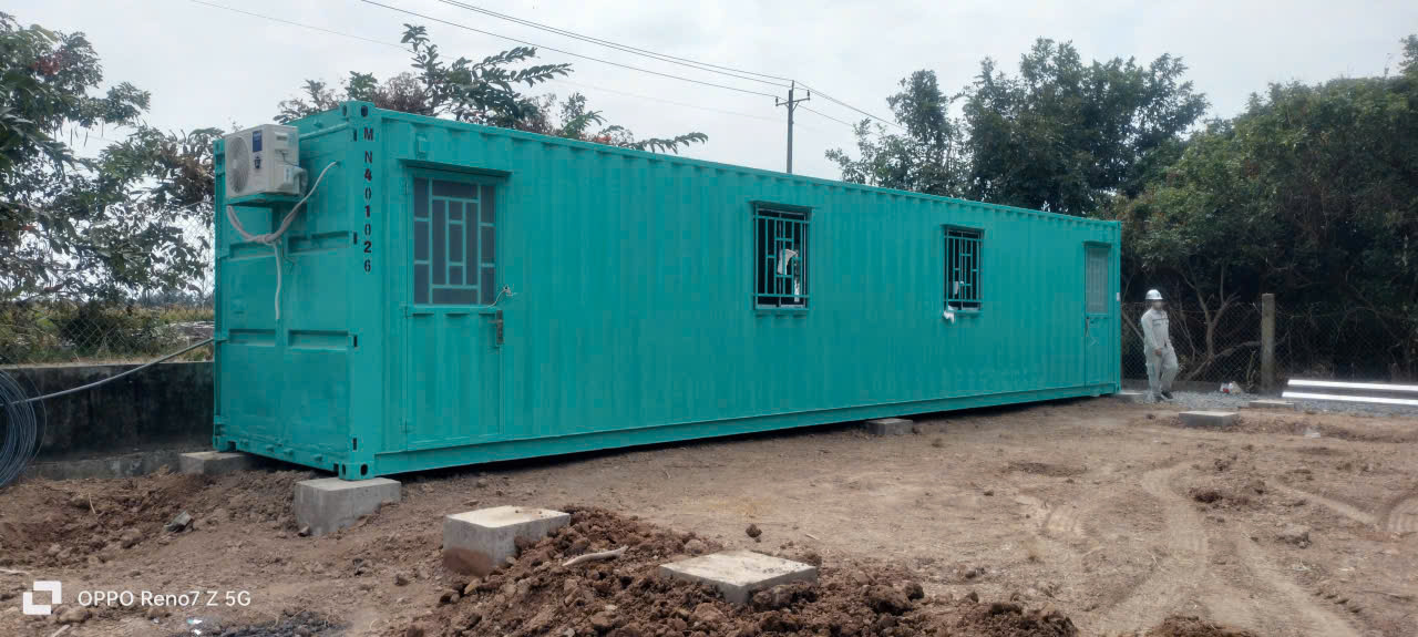 lắp đặt container tại khu công nghiệp long an