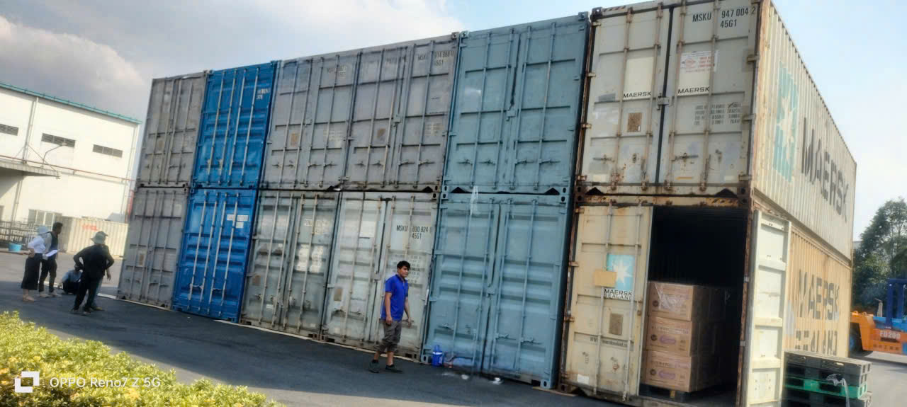 cho thuê container kho Bến Lức Long An