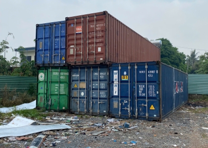 Cho thuê Container kho tại KCN Rạch Bắp